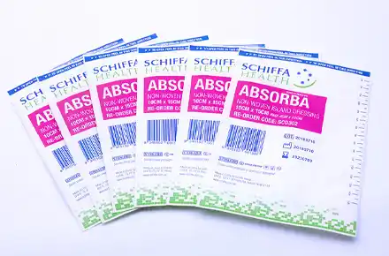 UV Flexo inks printing example