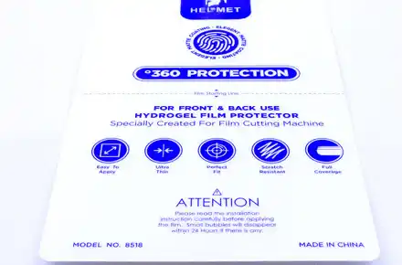 flexographic UV ink printing example