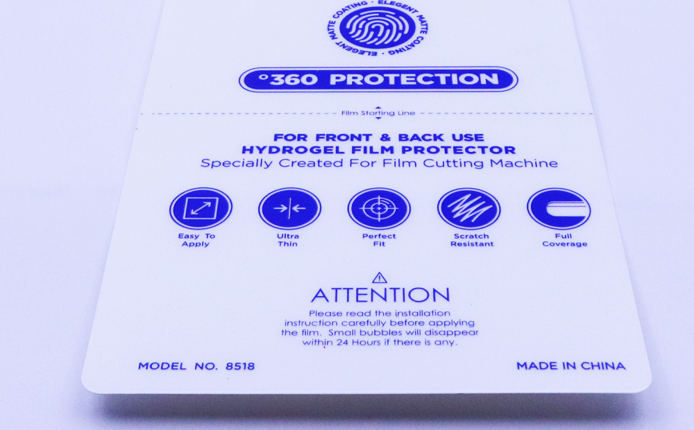 UV-LED Curing Inks application