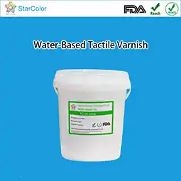 Water-Based Tactile Varnish