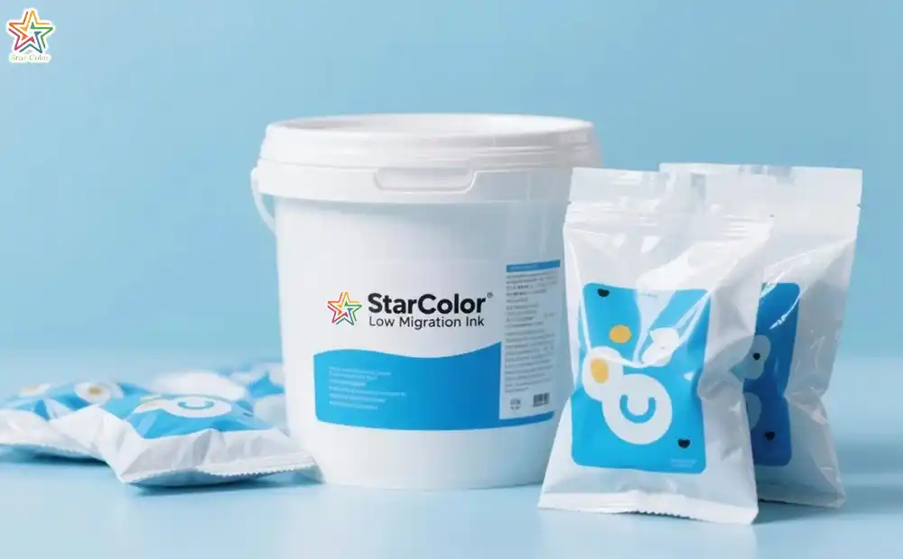 Starcolor low migration ink