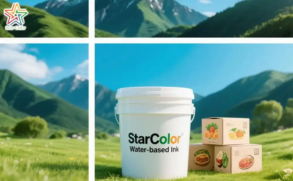 Can water-based ink carton printing withstand water exposure