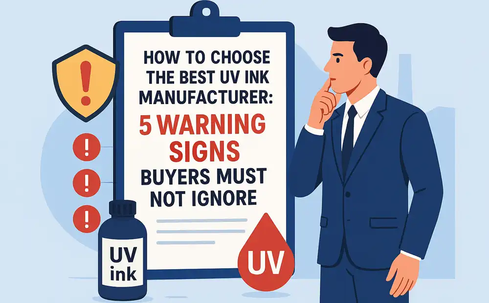 Choosing the Best UV Ink Manufacturer