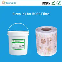 Water-Based Flexo Ink for BOPP Films