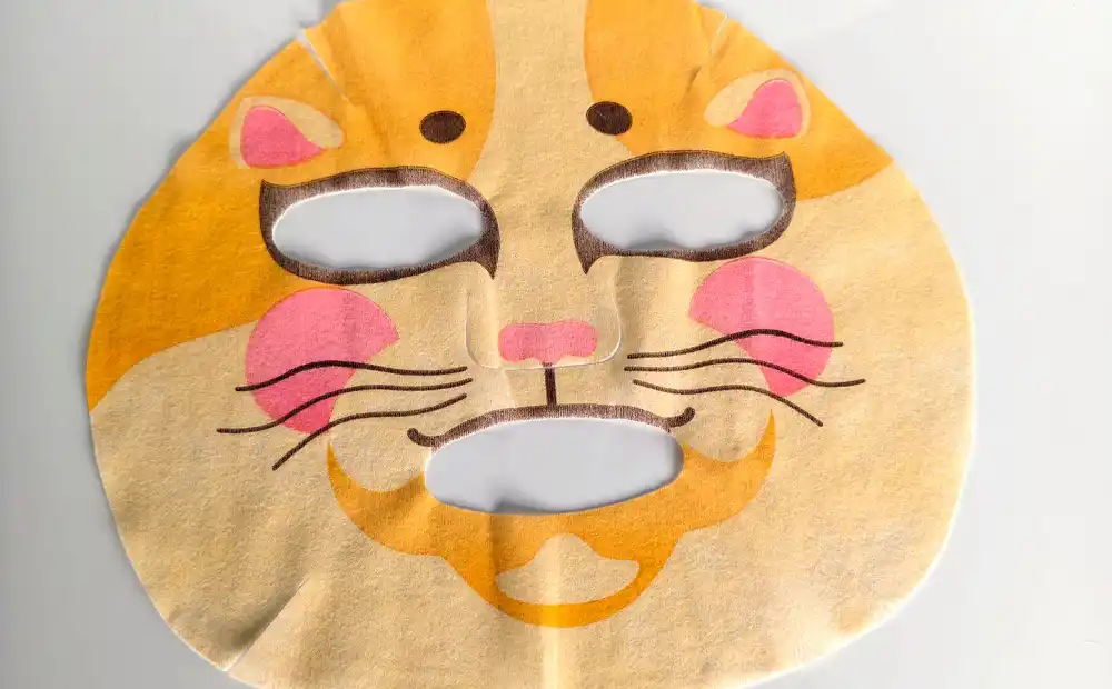 Non-woven fabric printing effect