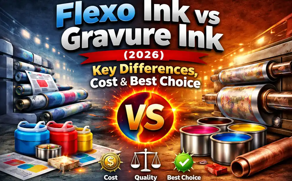 Flexo Ink vs Gravure Ink (2026): Key Differences