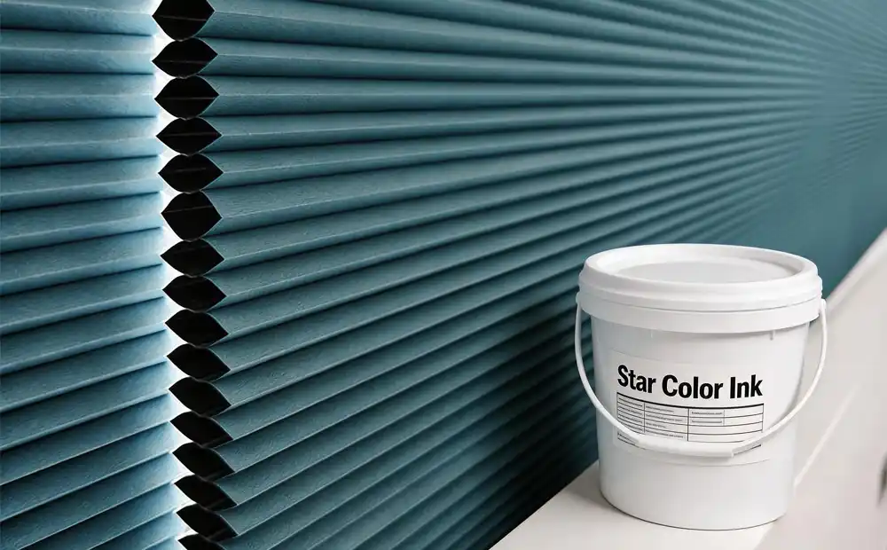 heat resistant printed honeycomb window blinds for sunroom and high temperature environments