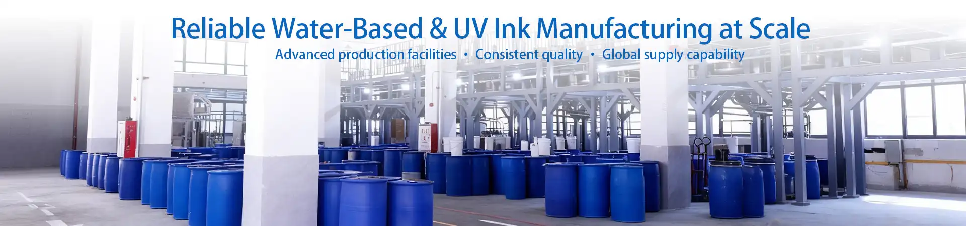 Reliable Water-Based & UV Ink Manufacturing at Scale