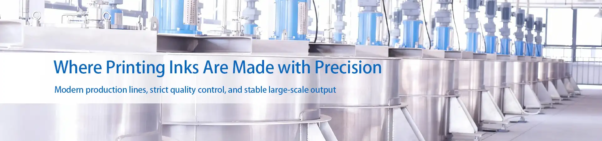 Where Printing Inks Are Made with Precision