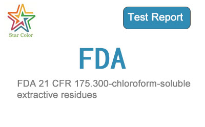 fda test report