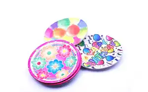 Example of paper tray printing