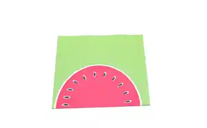Paper napkins printing example