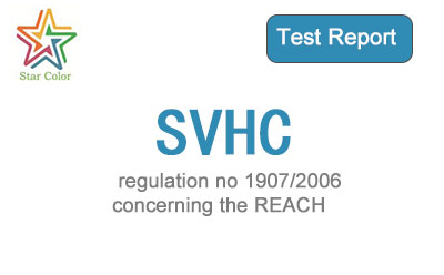 reach svhc test report